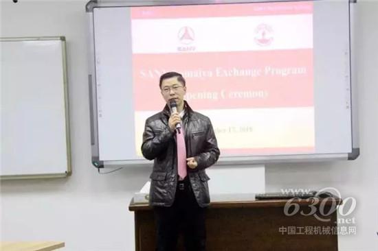 三一工學(xué)院校長張輝講話