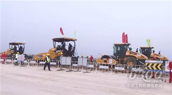 徐工成套道路機械助力濟(jì)碭高速巨單段施工