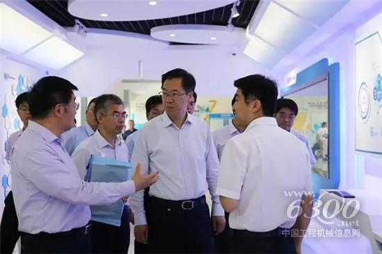 莊兆林市長調(diào)研徐工信息、徐州派特