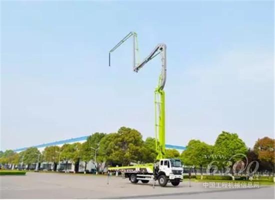 中聯(lián)重科4.0泵車又添38米新銳