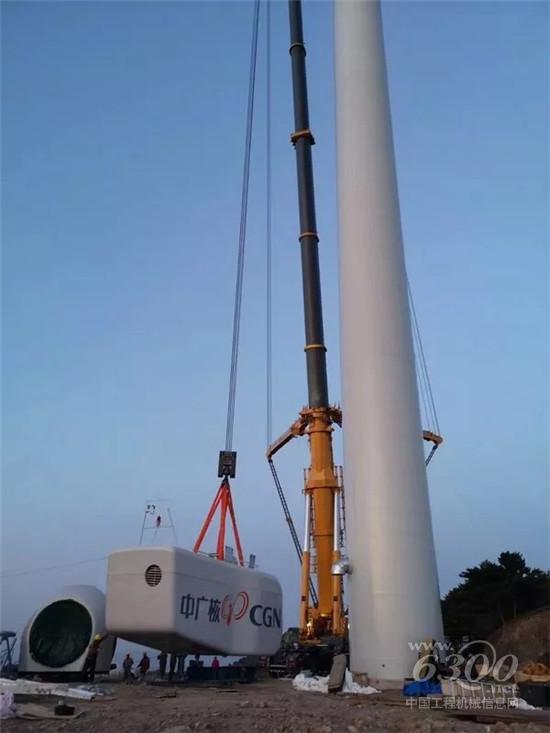 中國風(fēng)電吊裝千噸級陣營再添勁旅