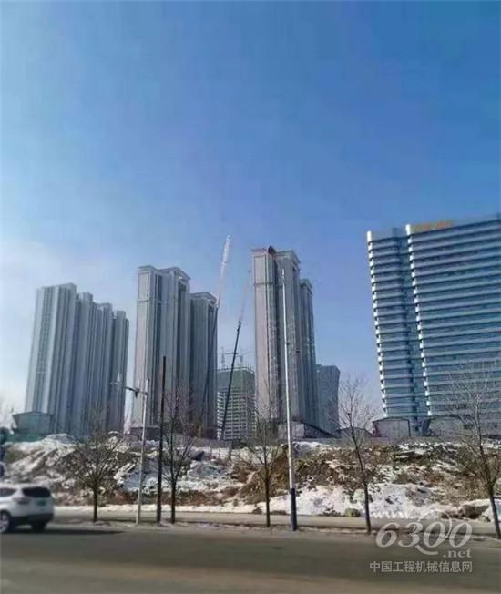 在銀裝素裹中，看徐工劍指蒼穹