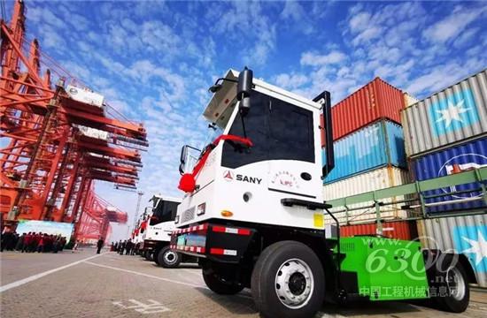 三一純電動港口牽引車廈門批量投運(yùn)