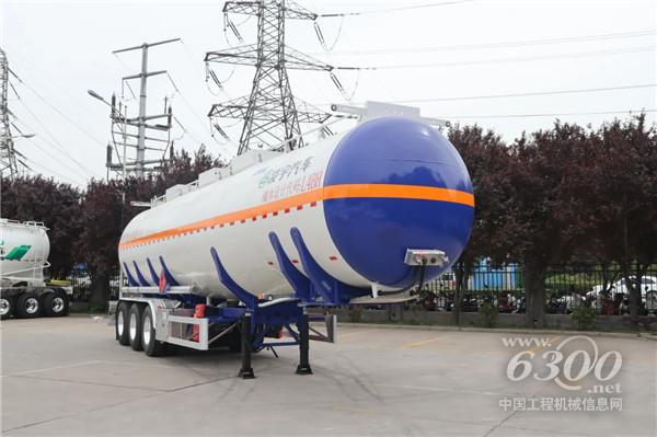 中集凌宇新款鋁合金易燃液體運輸車，來了！