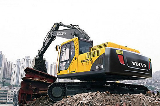 沃爾沃EC210B Prime履帶式挖掘機(jī)
