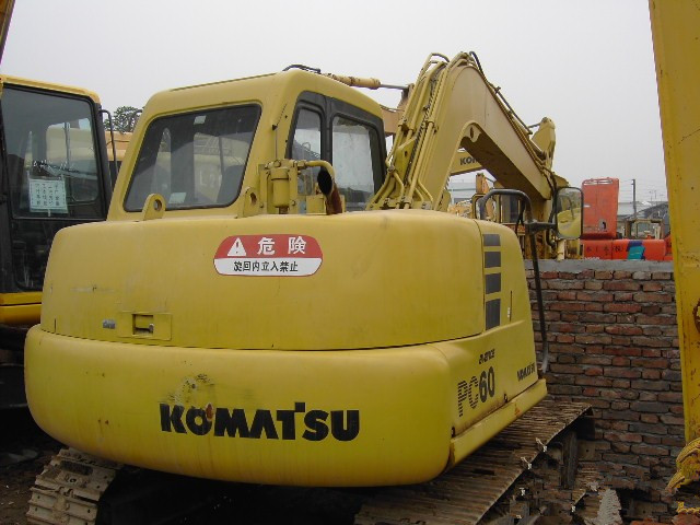 小松PC60-７履帶式液壓挖掘機(jī)