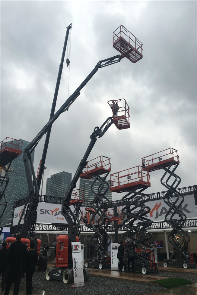 Bauma China 2016——Skyjack展臺風(fēng)采