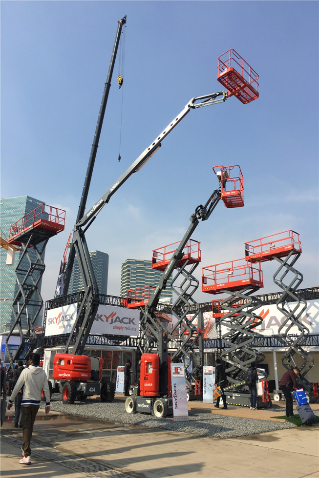 Bauma China 2016——Skyjack展臺風(fēng)采