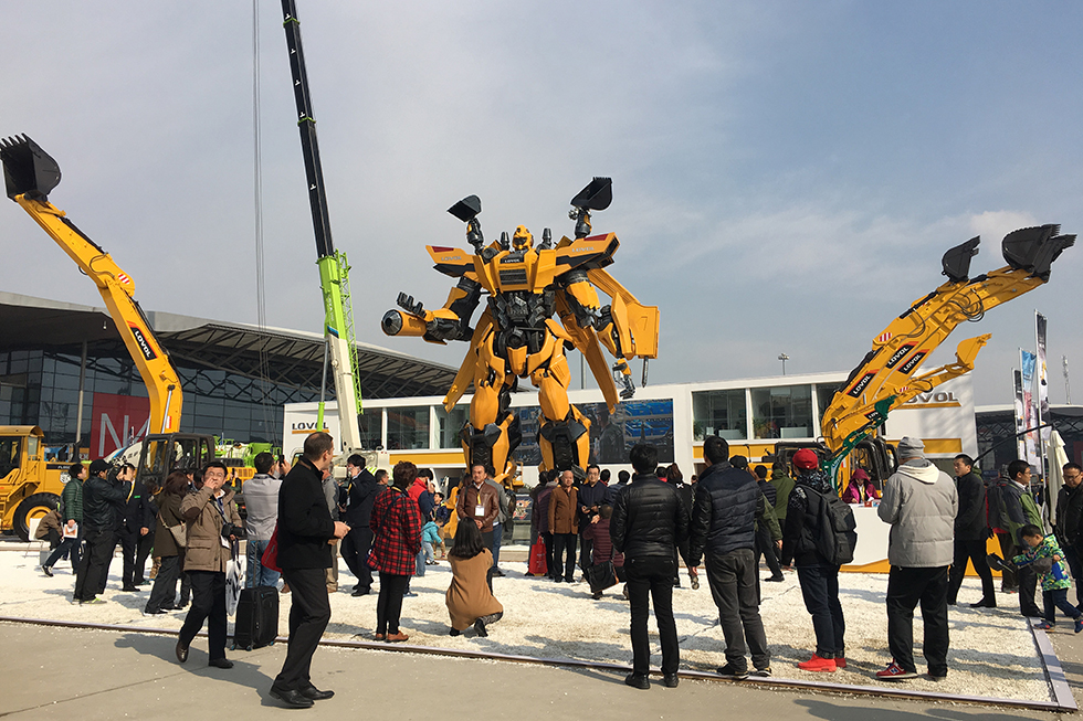Bauma China 2016——雷沃重工股份有限公司展臺(tái)風(fēng)采