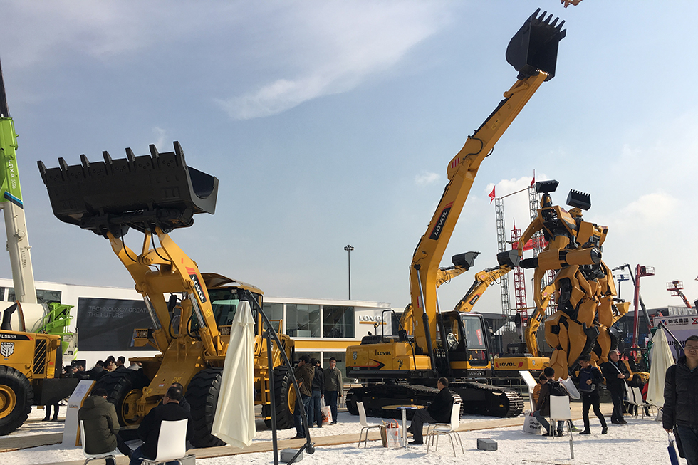 Bauma China 2016——雷沃重工股份有限公司展臺(tái)風(fēng)采