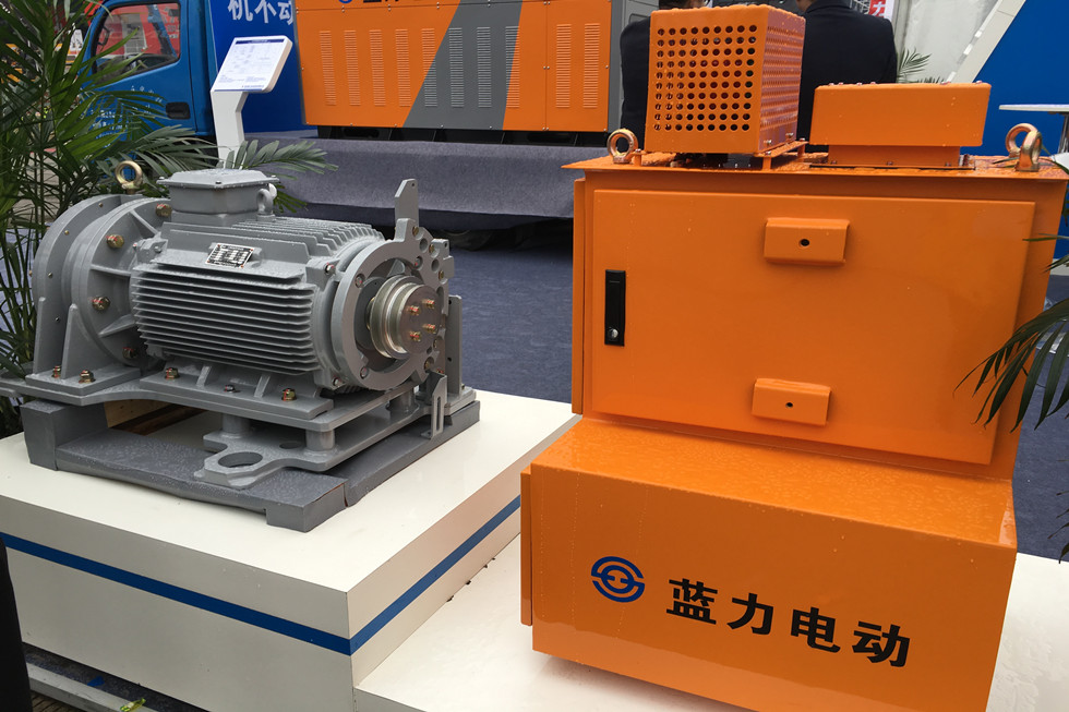 Bauma China 2016——杭州藍(lán)力電動(dòng)科技有限公司展臺(tái)風(fēng)采