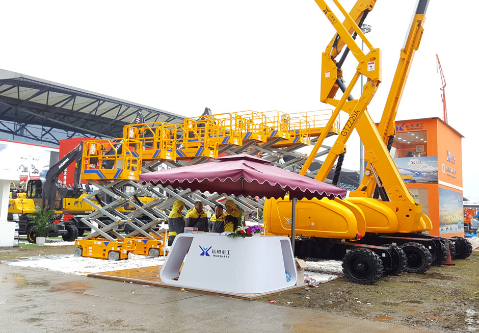 Bauma China 2016——湖南運(yùn)想重工科技有限公司展臺風(fēng)采