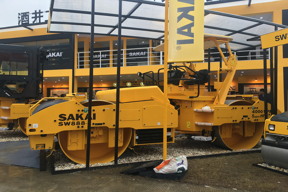 Bauma China 2016——酒井工程機(jī)械(上海)有限公司展臺風(fēng)采