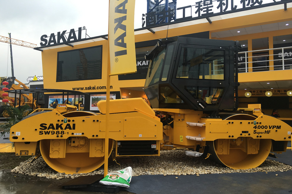 Bauma China 2016——酒井工程機(jī)械(上海)有限公司展臺風(fēng)采