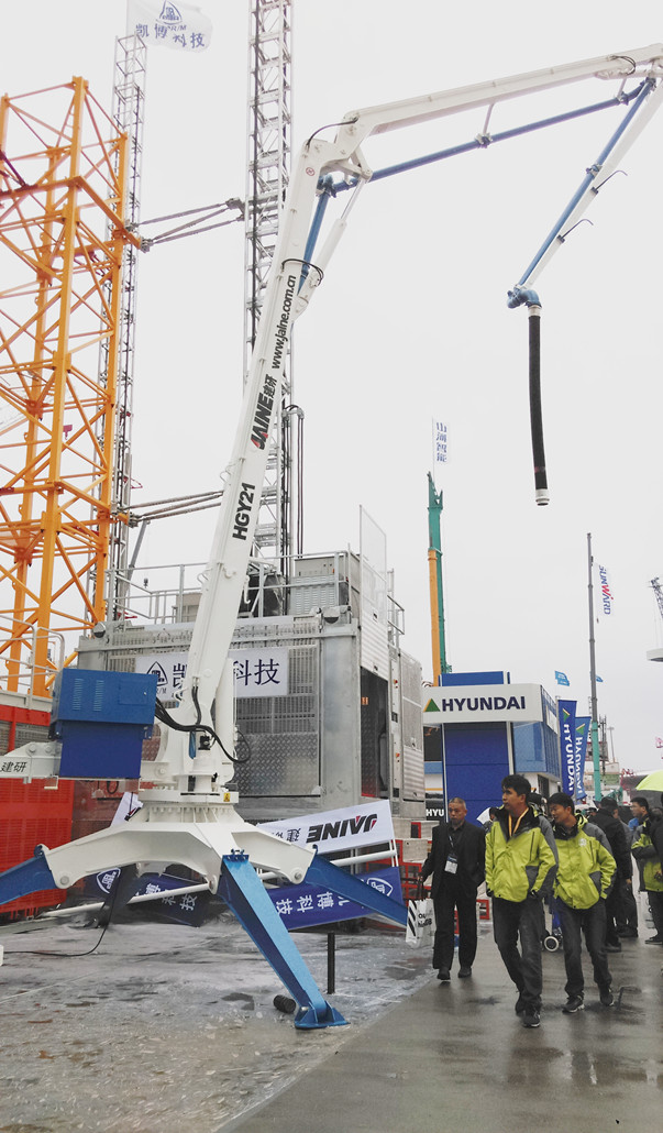 Bauma China 2016——廊坊凱博建設(shè)機械科技有限公司展臺風(fēng)采