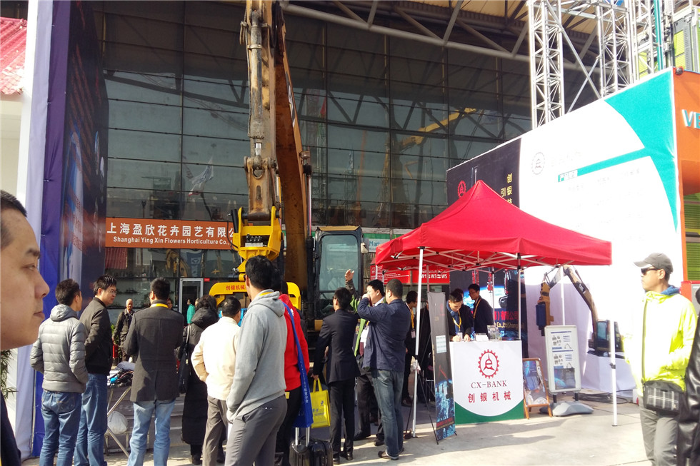 Bauma China 2016——創(chuàng)銀機械技術(shù)（上海）有限公司展臺風(fēng)采