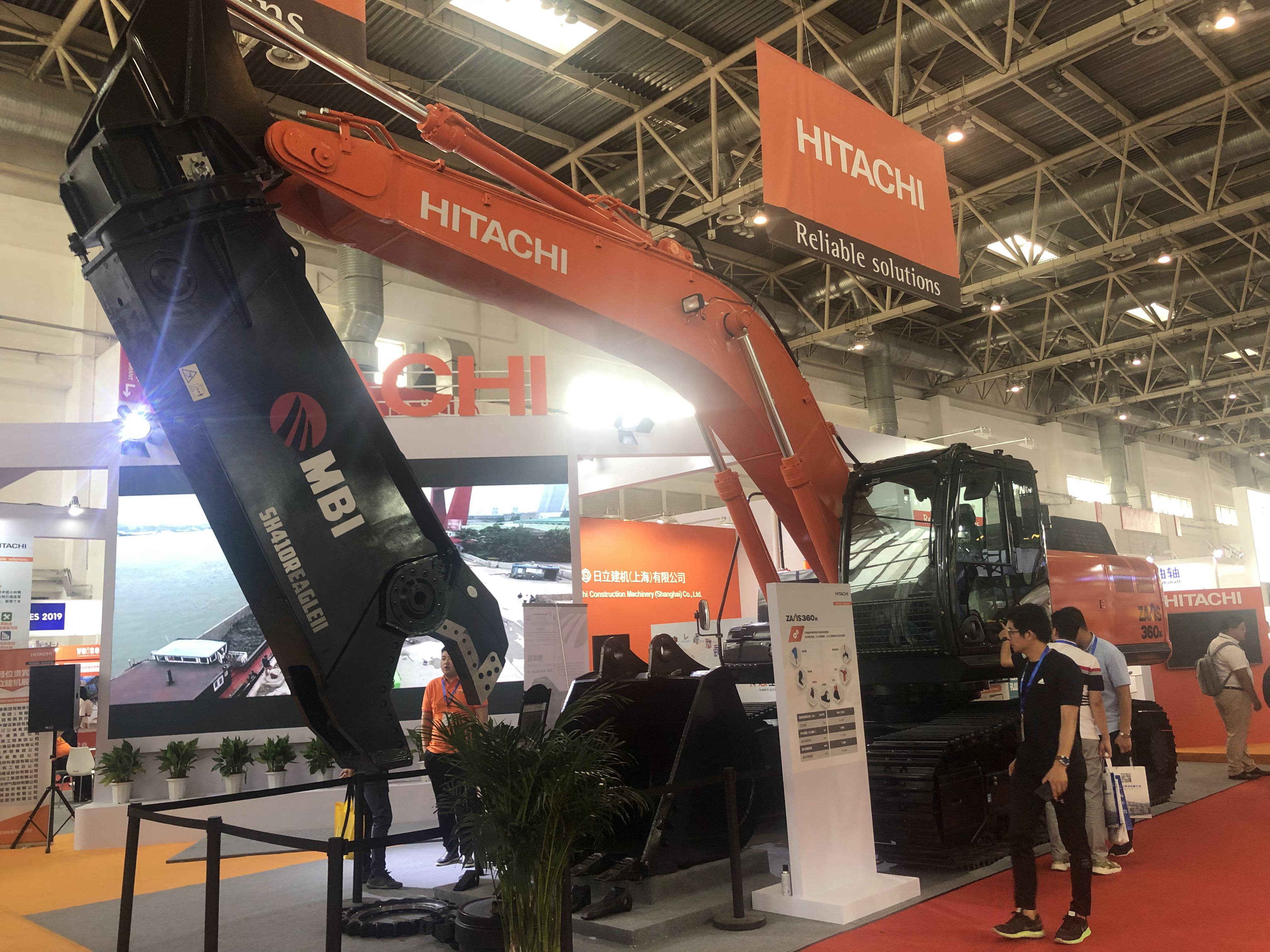 第15屆BICES2019北京展展位風采：日立建機株式會社
