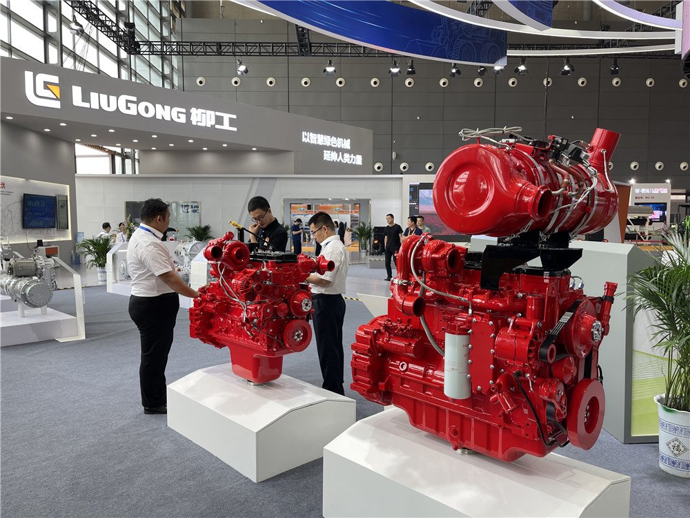 2023長沙國際工程機(jī)械展覽會展臺風(fēng)采：柳工