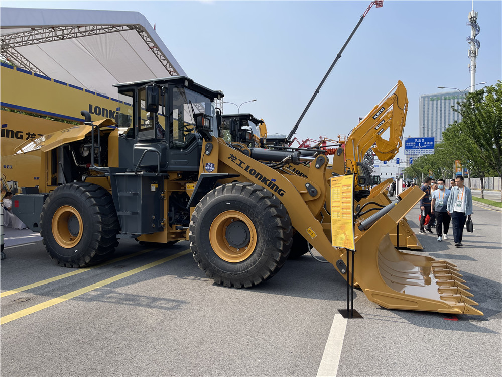 2023長沙國際工程機(jī)械展覽會展臺風(fēng)采：龍工