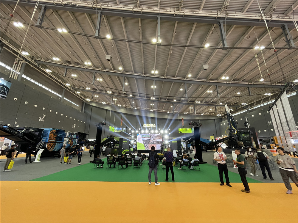 2023長沙國際工程機械展覽會展臺風(fēng)采：美斯達