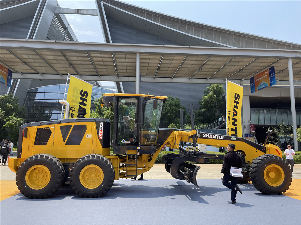 2023長沙國際工程機(jī)械展覽會展臺風(fēng)采：山推
