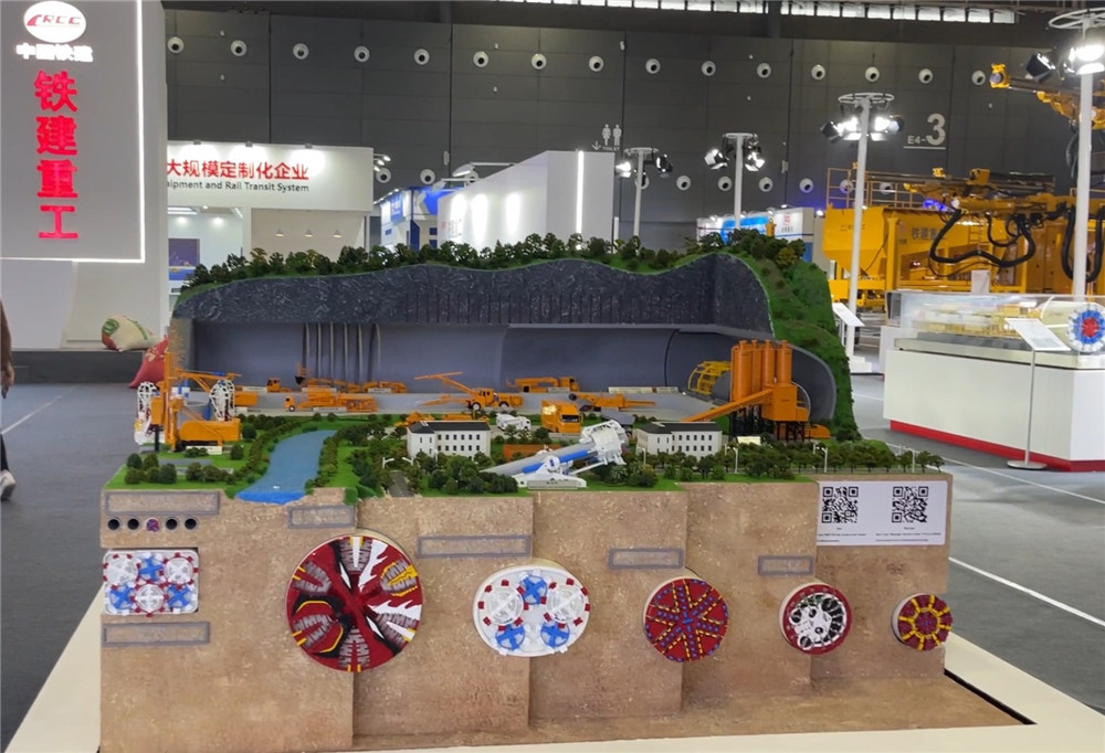 2023長(zhǎng)沙國(guó)際工程機(jī)械展覽會(huì)展臺(tái)風(fēng)采：鐵建重工