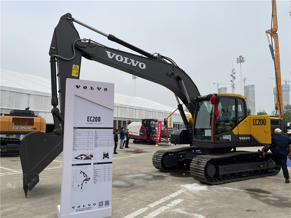 2023長沙國際工程機械展覽會展臺風采：沃爾沃