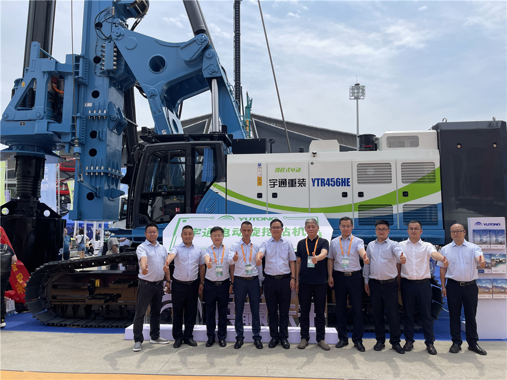 2023長沙國際工程機(jī)械展覽會(huì)展臺(tái)風(fēng)采：宇通重裝
