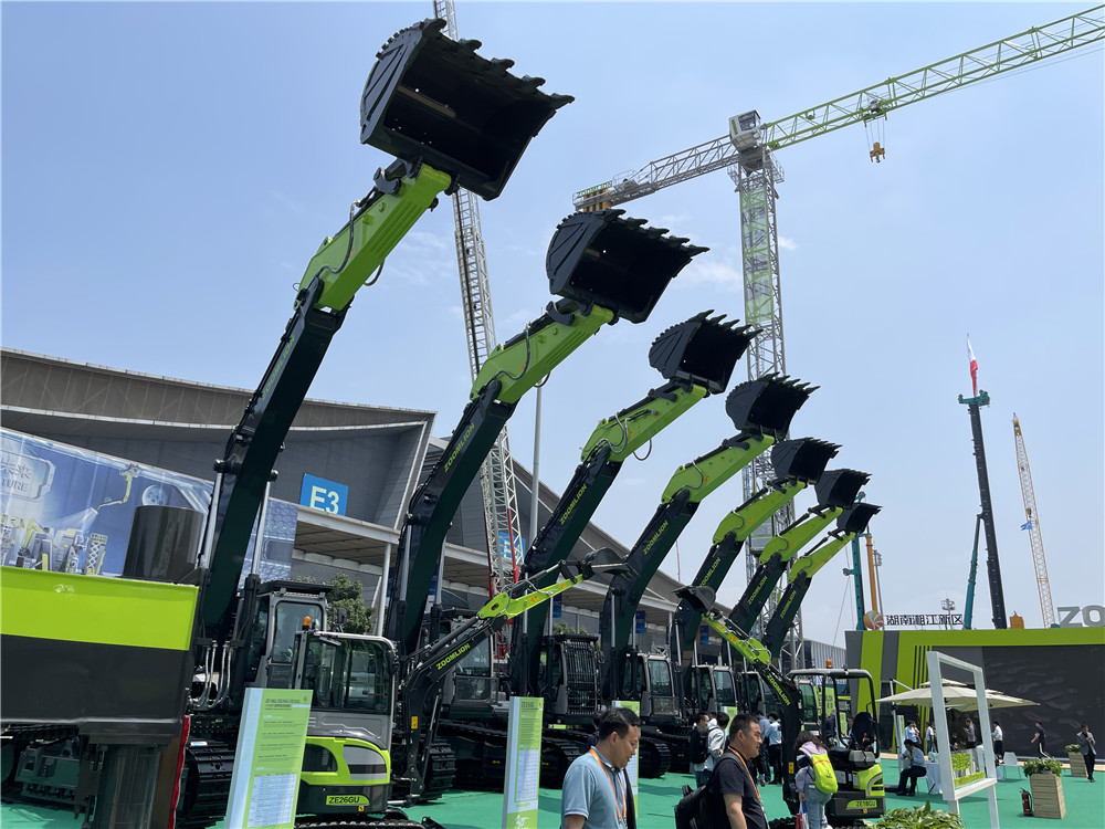 2023長(zhǎng)沙國(guó)際工程機(jī)械展覽會(huì)展臺(tái)風(fēng)采：中聯(lián)重科