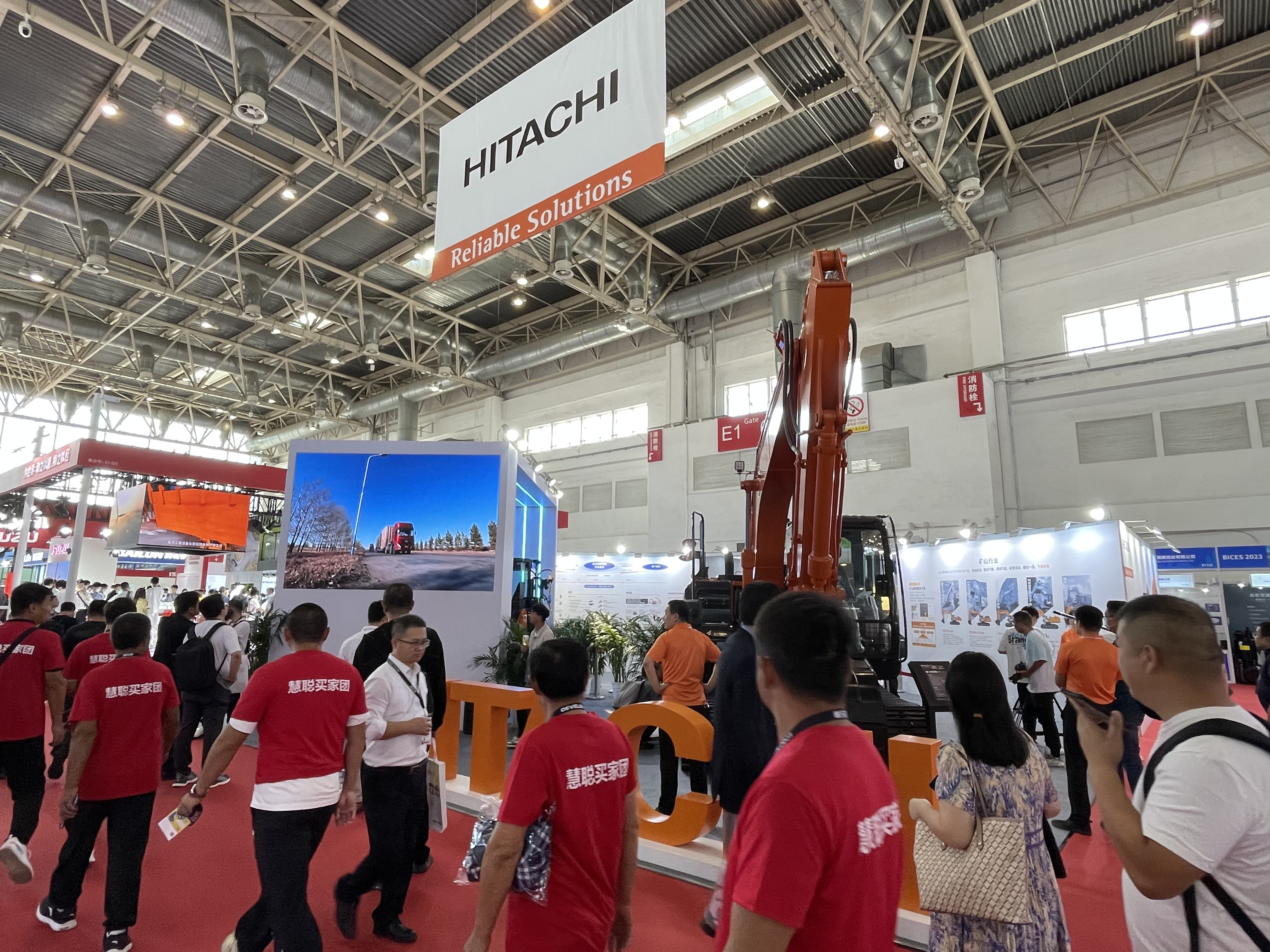 BICES 2023 展臺(tái)風(fēng)采：日立建機(jī)