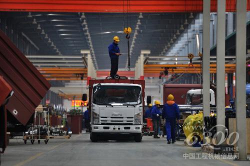 中聯(lián)重科麓谷第二工業(yè)園環(huán)衛(wèi)機(jī)械生產(chǎn)車間