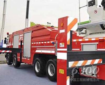 中聯(lián)重科72米舉高噴射消防車