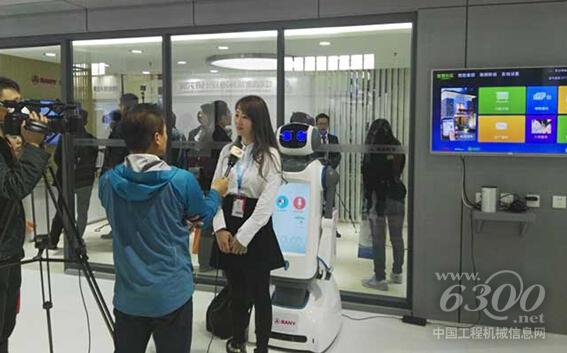 湖南衛(wèi)視電視臺(tái)采訪三一筑工