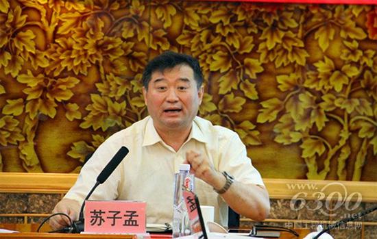 中國工程機械工業(yè)協(xié)會常務(wù)副會長兼秘書長蘇子孟出席并做重要講話