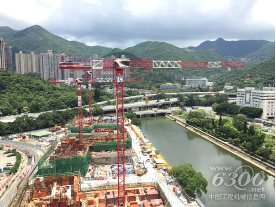 中聯(lián)重科塔機(jī)參與香港公共屋邨建設(shè)
