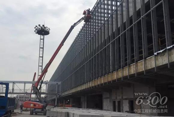 鼎力高空作業(yè)平臺(tái)助力上海虹橋機(jī)場