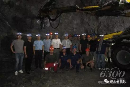 徐工集團總經理楊東升到杭紹臺高速公路項目施工現(xiàn)場考察調研