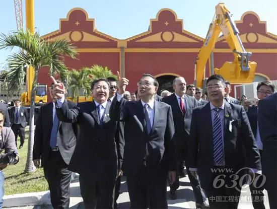 李克強總理贊揚徐工：你們在巴西干得很好！