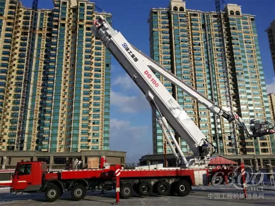 徐工DG100、DG88首次進行國內(nèi)超高米數(shù)消防車極寒環(huán)境實驗