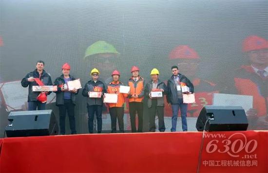 獲獎(jiǎng)選手合影