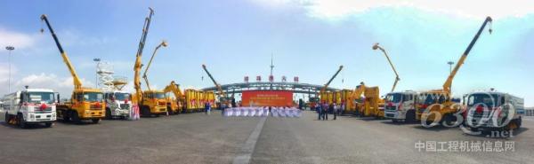 徐工集團(tuán)成套化“重器”交付世界最大跨海大橋