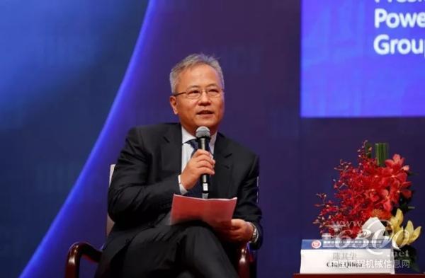 卡特彼勒全球副總裁、卡特彼勒(中國(guó))投資有限公司董事長(zhǎng)陳其華