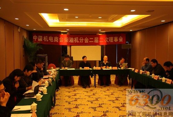公司董事長薛國俊、副總經理尹立厚參加會議