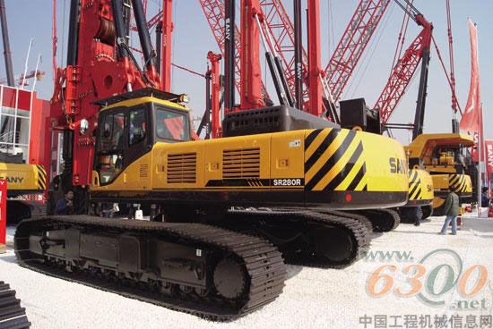 SR280R各項(xiàng)性能在國內(nèi)外同型號(hào)鉆機(jī)中處于領(lǐng)先地位
