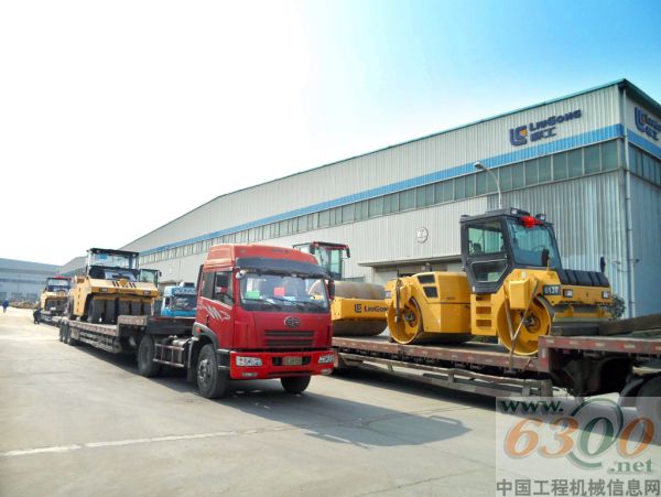 柳工無(wú)錫公司,出口,壓路機(jī)